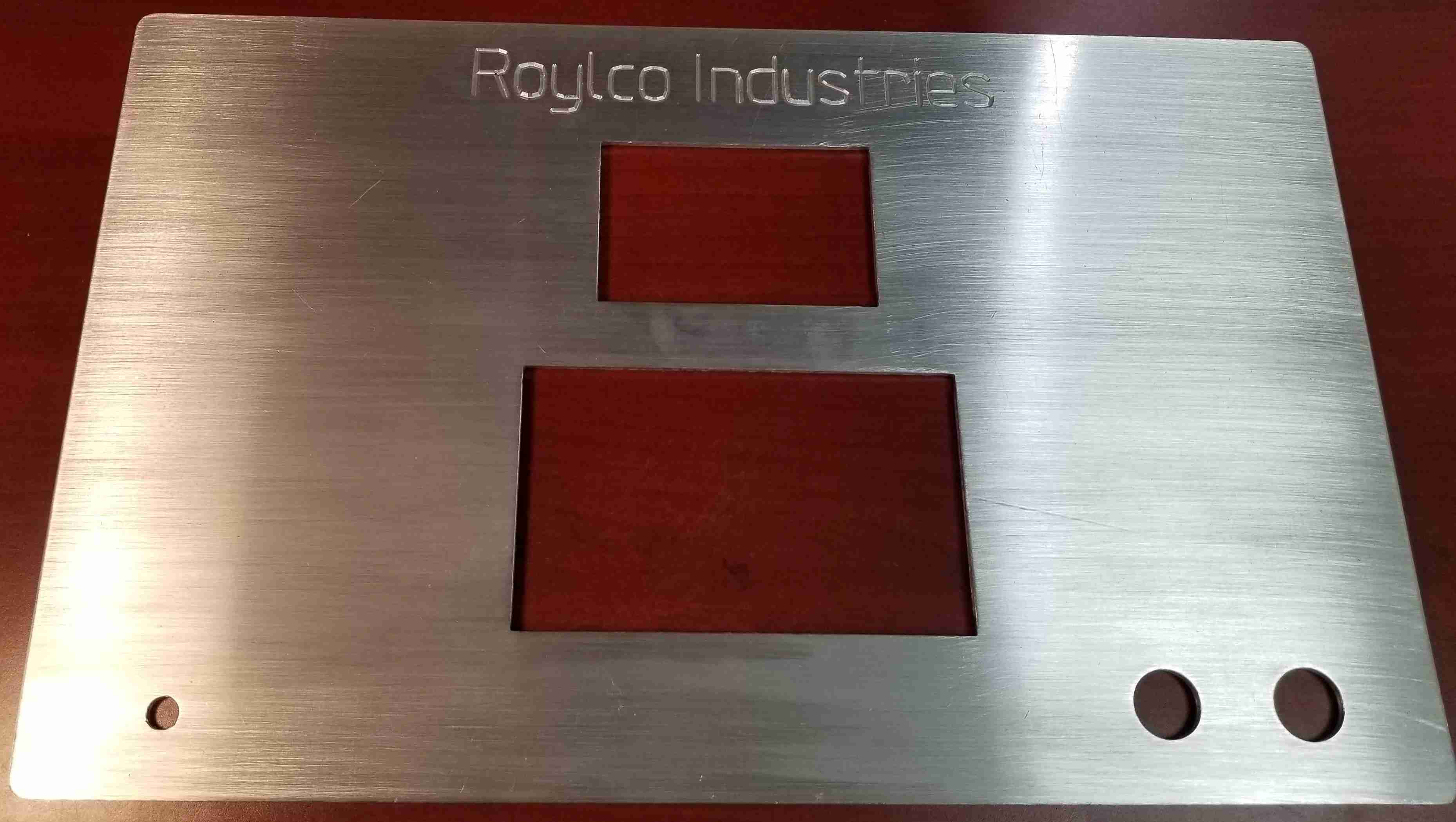 Custom CNC Control Panels.