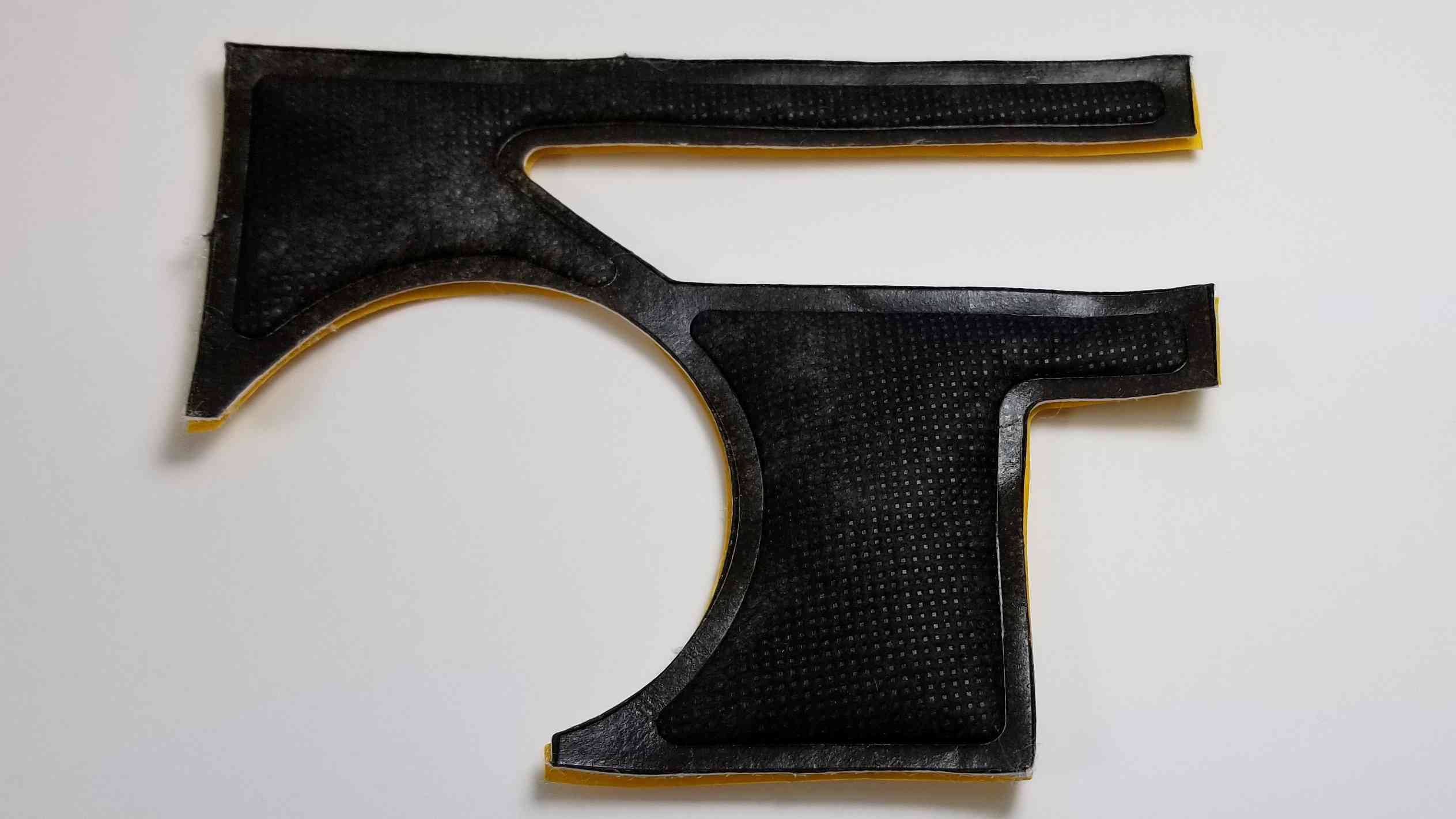 998736 BMW Insulation with adhesive backing. Sound insulation for BMW, made with heat-seal cutting.