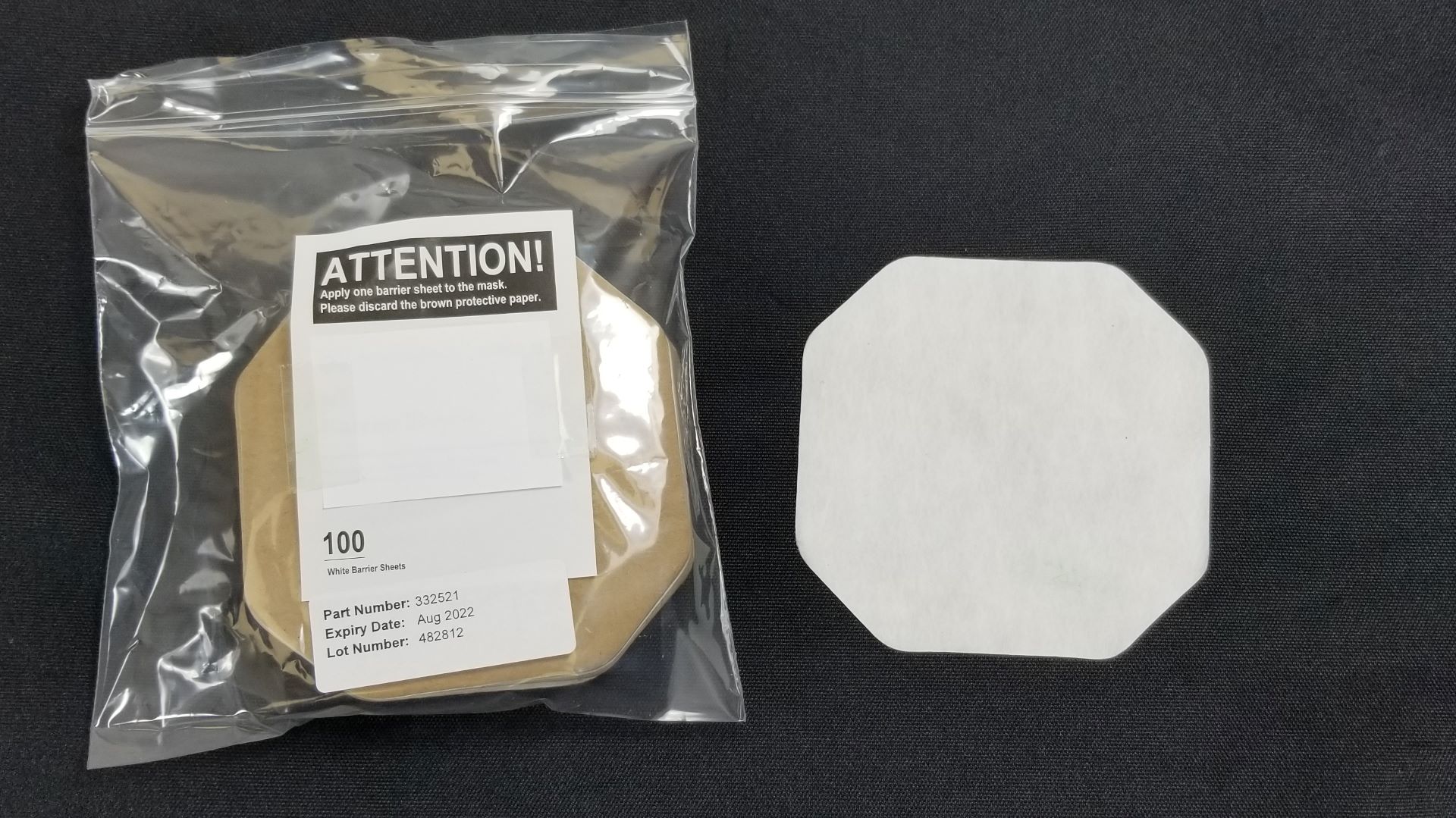 Medical Grade filter insert for COVID-19 mask. 