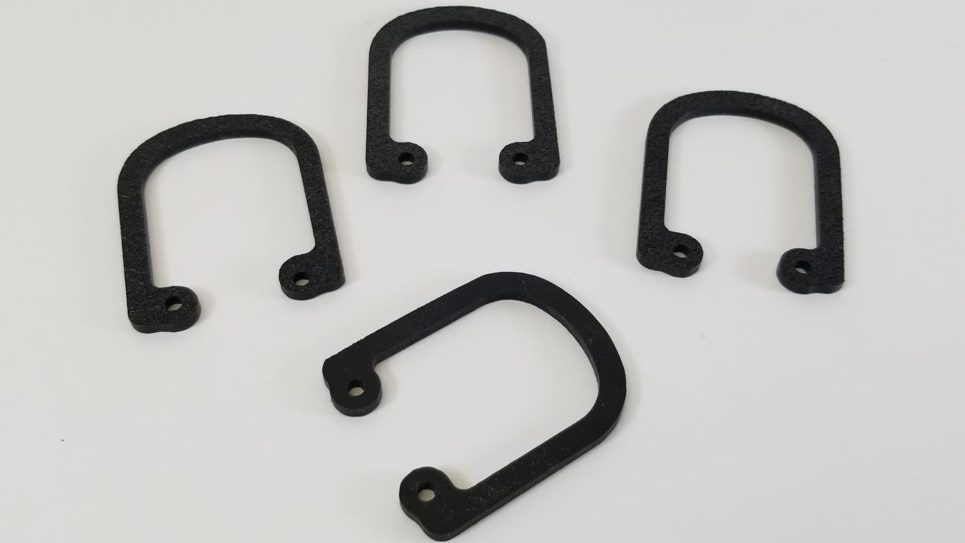 Crossbow clips made from 1/8