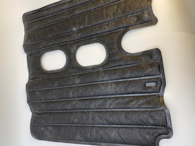 Roylco produces heat sealed insulation parts for the automotive industries. These parts are very effective when insulating an area from excess noice. These parts can be used inside loud equipment as well as automobiles